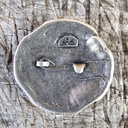 Fibel Brosche Keltenkreuz silberfarben