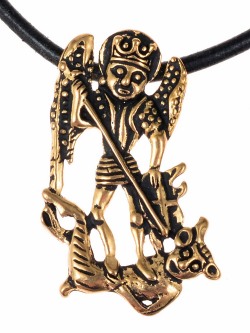 Mittelalter-Amulett "Erzengel Michael" Bild 2