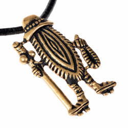 Pilgerzeichen-Anhänger "Pilgernde Vulva" Bild 2