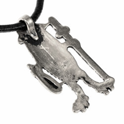 Pilgerzeichen-Anhänger "Pilgernde Vulva" Bild 3