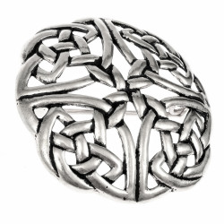 Große Plaid-Brosche Bild 2