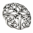 Große Plaid-Brosche Bild 2