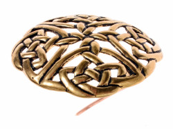 Große Plaid-Brosche Bild 3