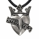 Anhänger "Gekröntes Herz" Bild 2