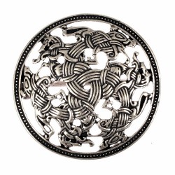 Wikinger-Scheibenfibel "Ringerike" Bild 2