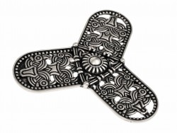 Wikinger-Kleeblattfibel "Rygge" Bild 2