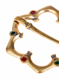 Große Fürspann mit Glaseinlagen Bild 3