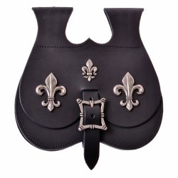 Geräumige Nierentasche - Fleur de Lys Bild 2