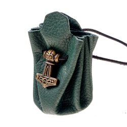 Lederbeutel "Mjölnir" - klein Bild 2