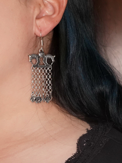 Klapperanhänger-Ohrringe Bild 5