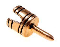 Bronzenocke der Wikingerzeit Bild 2