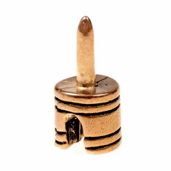 Bronzenocke der Wikingerzeit Bild 3