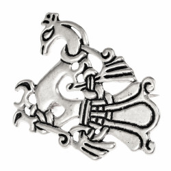 Pfauen-Fibel der Wikingerzeit Bild 2