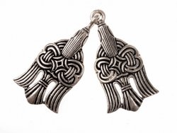 Wikinger-Gewandhaken "Raben" Bild 2