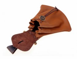 Almosenbeutel - Mit Rosen-Verschluss Bild 2