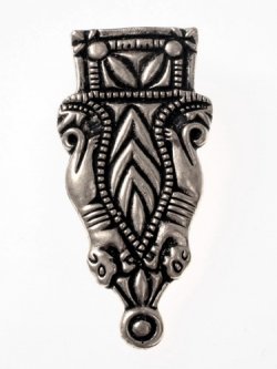 Spätantikes Riemenende - für 2 cm-Gürtel Bild 2