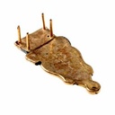 Spätantikes Riemenende - für 2 cm-Gürtel Bild 3