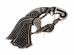 Gürtelbeschlag Rabe - links Bild 2