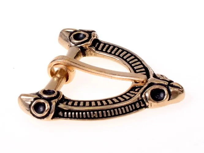 Angelsächsische Gürtelschnalle - 2 cm Bild 3