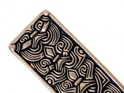 Riemenende der Wikinger im Borrestil - 3 cm Bild 3