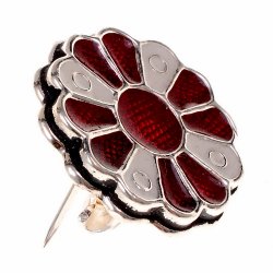 Almandin-Scheibenfibel Bild 2