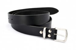 Klassischer Gürtel 3 cm - Spaltleder Bild 2