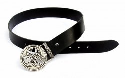 Buckle-Belt 4 cm / Triade - Kernleder Bild 2