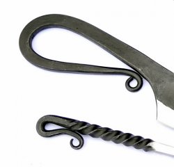 Männer-Messer der Germanen mit Dorn Bild 3