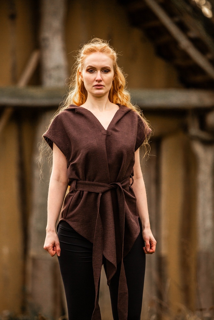 Waldläufer Tunika Aldon unisex Braun