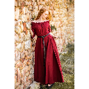 Keltischer Ledergürtel "Merle" Schwarz