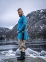 Wikinger Leinentunika "Ragnar" Blau