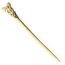 Haarnadel Wikinger Knoten messingrfarbener keltischer Knoten