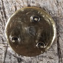 Egmond Schildplatte Beschlag Messingfarben