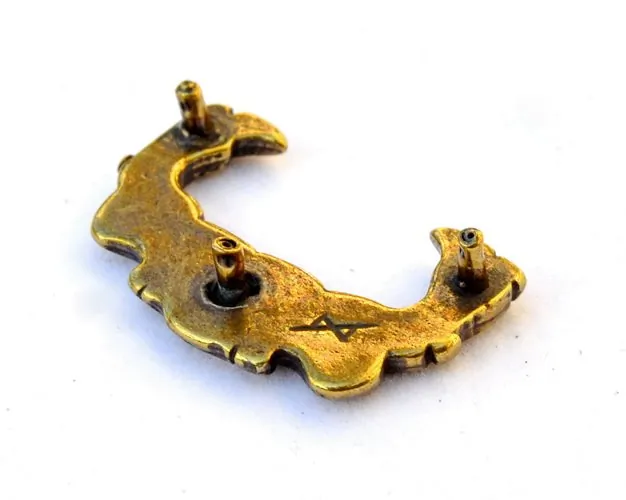 Ringerikestil Wikinger Riemenzunge für 4 cm Gürtel