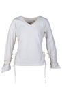 Mittelalterbluse Aila mit Schnürung natur 100% Baumwolle Mittelalter Larp