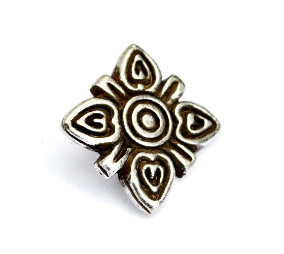 [WK-5396-2015-001] Wikinger-Taschenbeschlag „Birka“ (S) – Replik nach Fund aus der Wikingerstadt Birka (bronze)