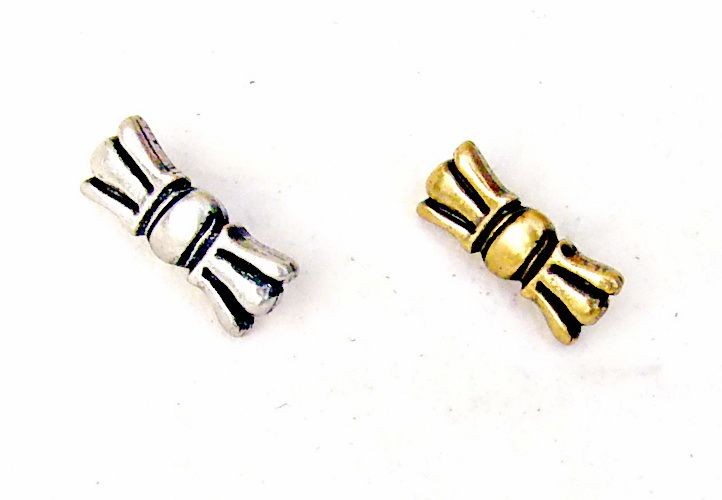 [WK-5408-2015-001] Mittelalterlicher Gürtelbeschlag „Knebel“ (S) – Replik für historische Gürtel des 12.–14. Jahrhunderts (bronze)