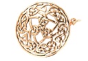 Schmuck Anhänger Waldrina Ø 3,9 cm – Bronze – Keltisches Amulett für Schutz & Verbundenheit