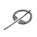 Wikinger GewandFibel ODIN, eisenfarben