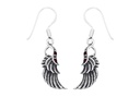 Schmuck Ohrhänger Alina Engelsflügel 3,2 cm – Silber 925 – Zarte Ohrringe mit himmlischer Symbolik