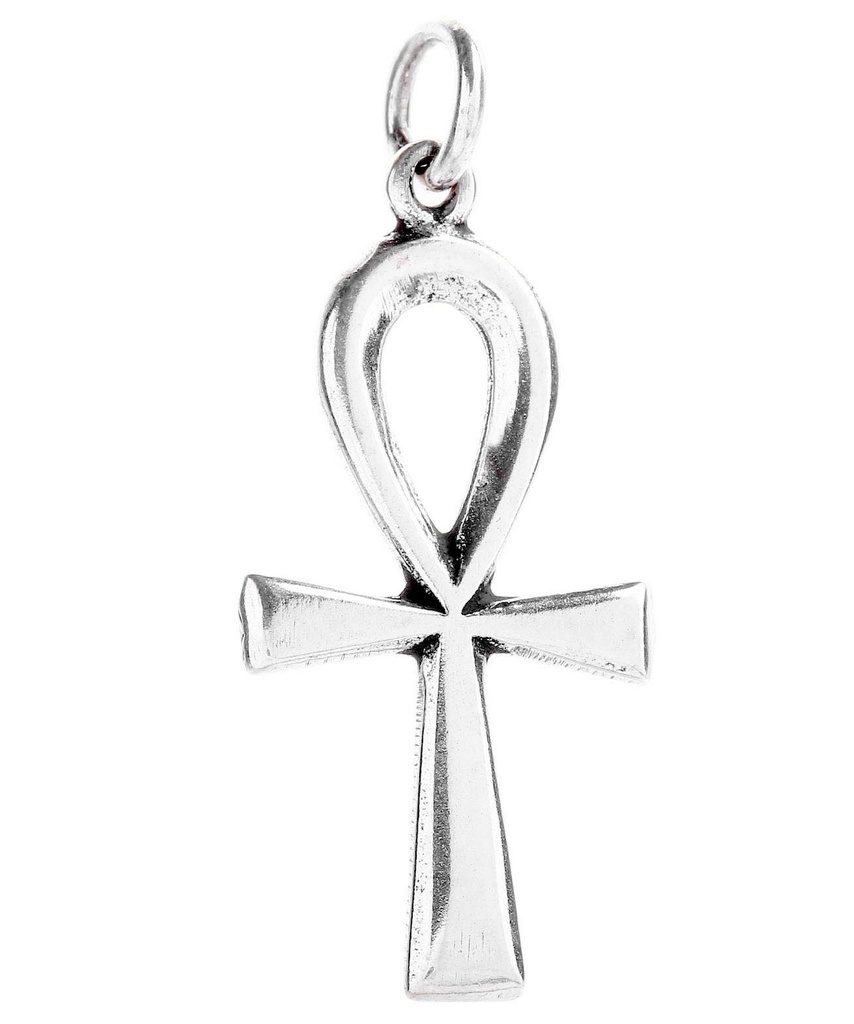 925er Sterling Silber Anhänger ANKH – Ägyptisches Symbol für Leben und Unsterblichkeit