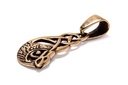 Schmuck Anhänger Tynan 3,1 cm – Bronze – Keltisches Schutzamulett mit magischem Knotenmuster