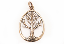 Schmuck-Anhänger YGGDRASIL 2,6 cm – Weltenbaum-Amulett aus Bronze für Verbundenheit & Weisheit