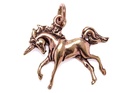 Einhorn-Anhänger SUNA aus Bronze – Mystisches Symbol für Reinheit und Magie (2,7 cm)
