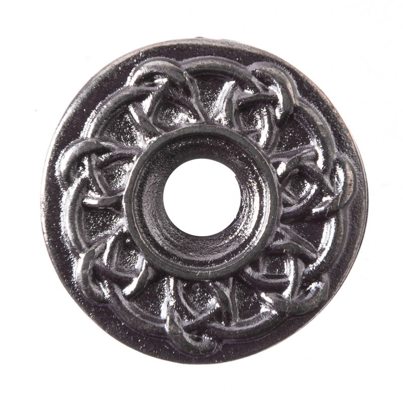 Celtic Ringknot Zierniete in Eisenoptik – Keltischer Rundknoten Ø 20 mm