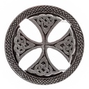 Keltische Gürtelschnalle Keltenkreuz silber – Schließe 70 mm für 40 mm Gürtel