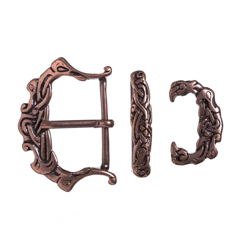 Wikinger Schließen-Set 3-tlg., kupferfarben