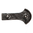 altmessingfarbene Mittelalter-Gürtelspitze 2,5 cm