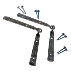 Wikinger Scharnier (Paar) Mästermyr – handgeschmiedet nach historischem Vorbild