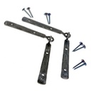 Wikinger Scharnier (Paar) Mästermyr – handgeschmiedet nach historischem Vorbild